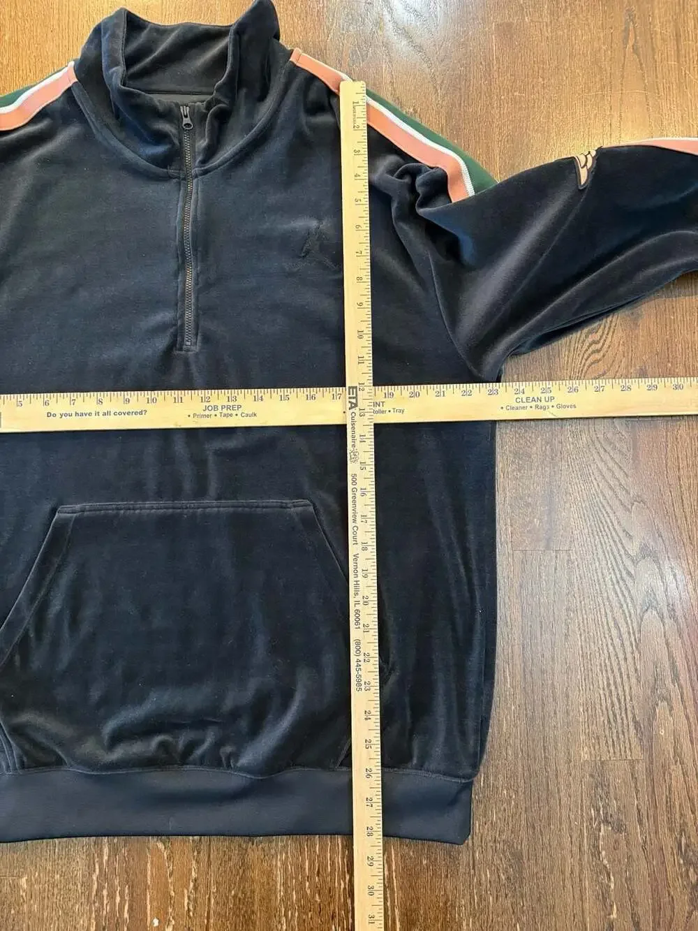 Jordan velour quarter